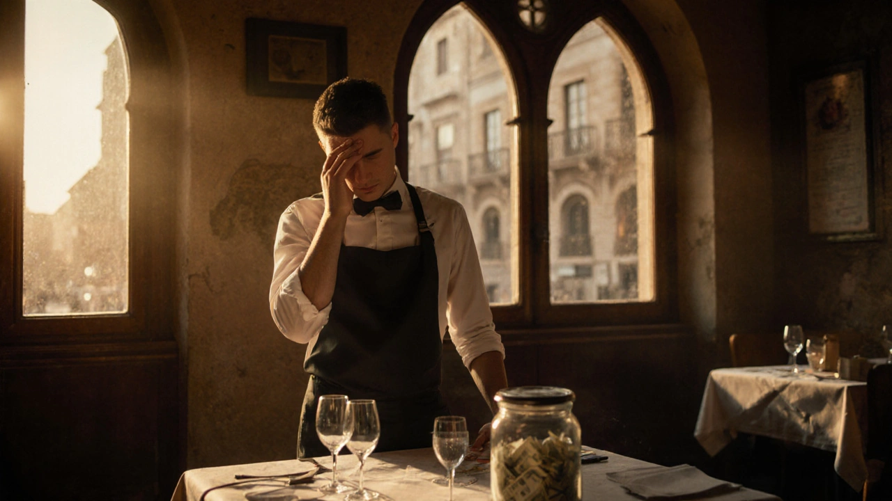 ¿Cuánto cobra un camarero a 20 horas semanales en España en 2025?