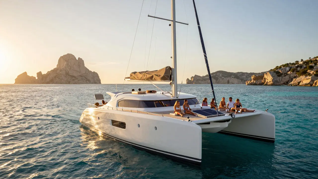 ¿Cuánto cuesta alquilar un catamarán en Ibiza en 2026? Precios reales y lo que debes saber