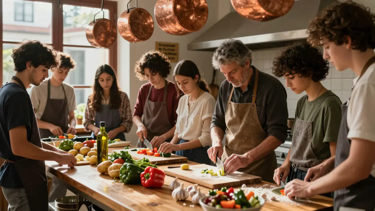 ¿Cuánto dura un curso de cocina básica en Bilbao?