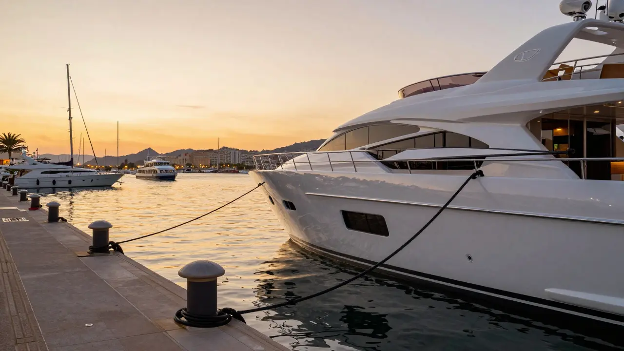 ¿Qué es el servicio de amarre en Ibiza y por qué es esencial para alquilar un yate?
