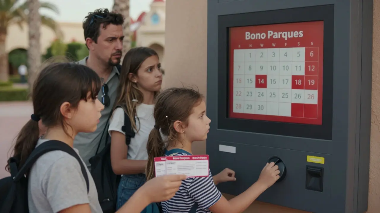 ¿Qué días no vale el bono parques en España? Guía actualizada 2026