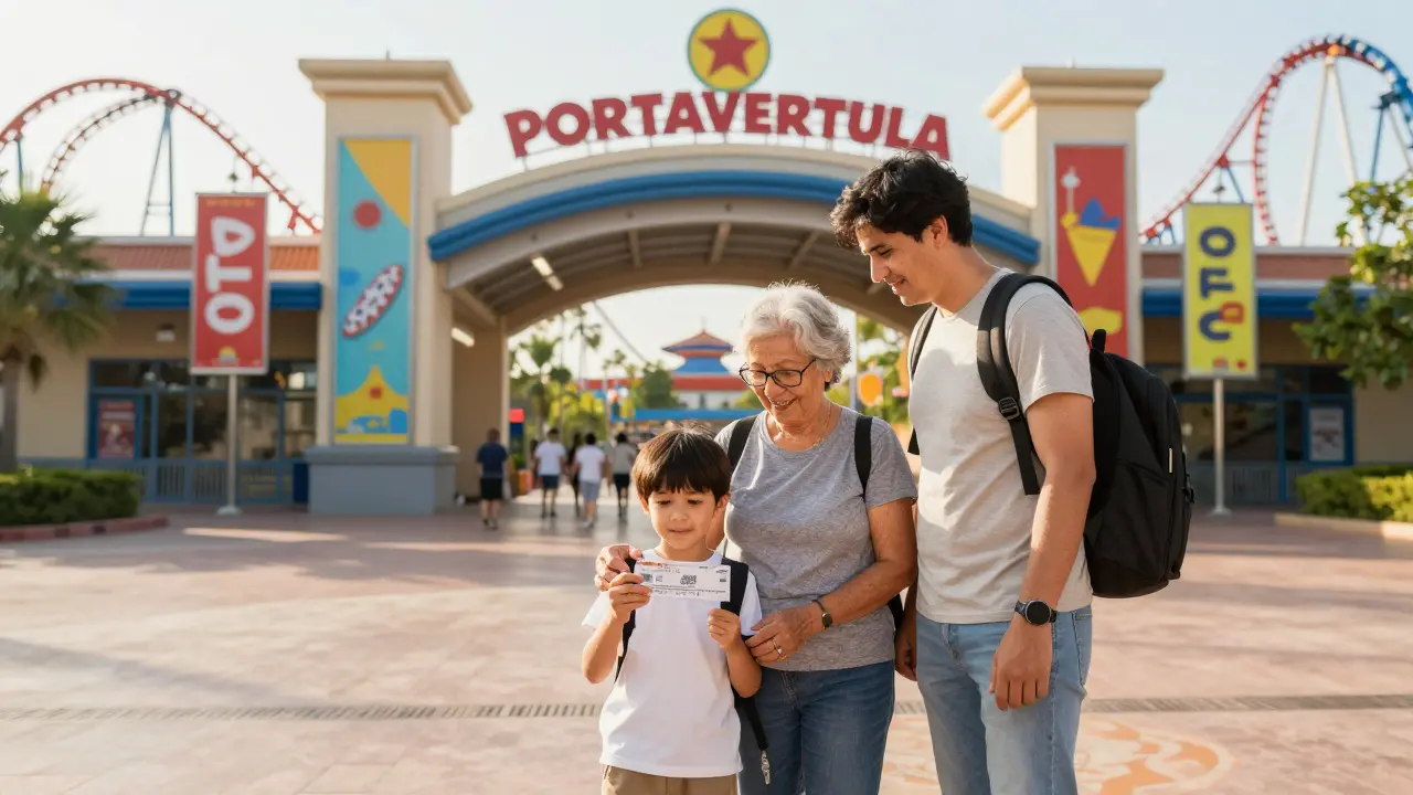 ¿Qué es la entrada reducida del parque de atracciones?