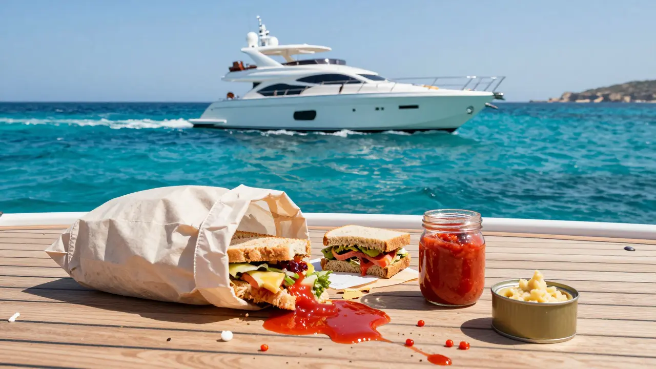 Qué comida llevar a un yate en Ibiza: Guía práctica para no arruinar tu día