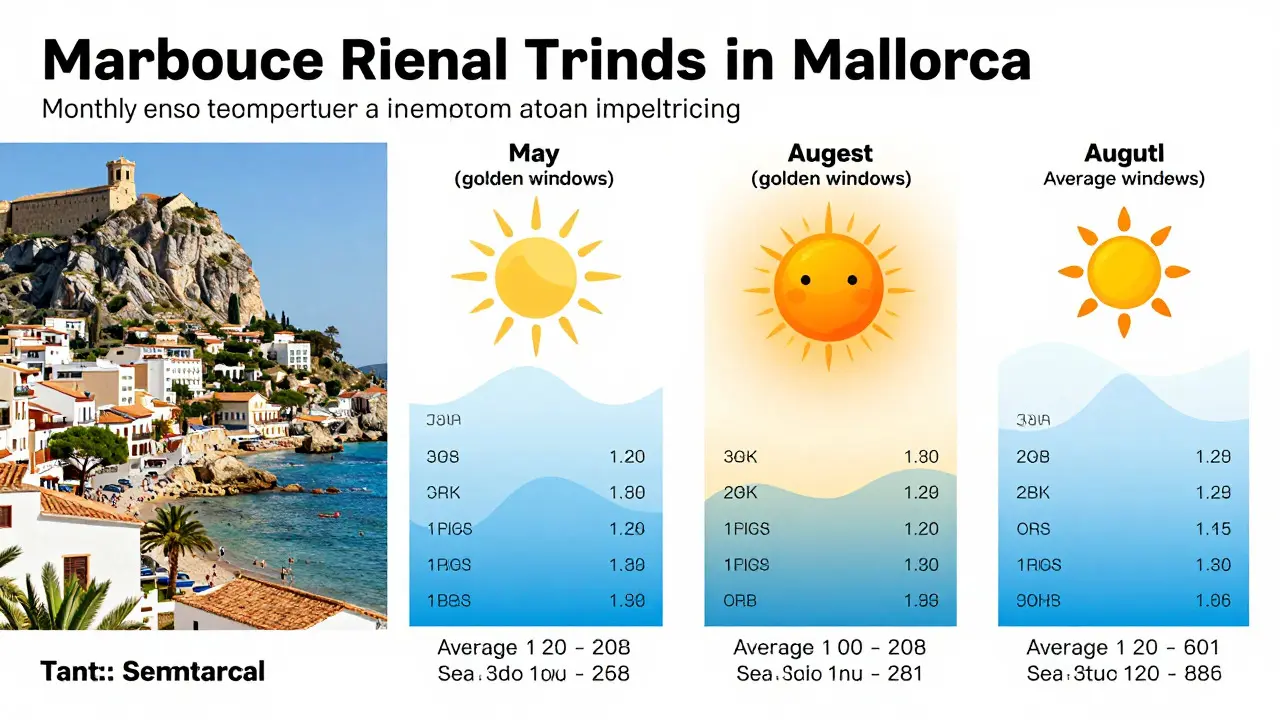 ¿Cuándo empieza el calor en Mallorca? Guía de temperaturas por mes para viajar